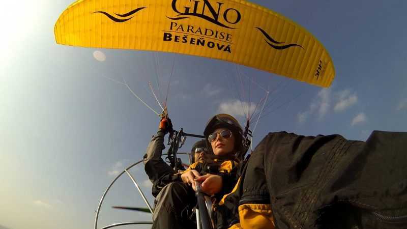 Action man na Liptove - Motorový paragliding 1