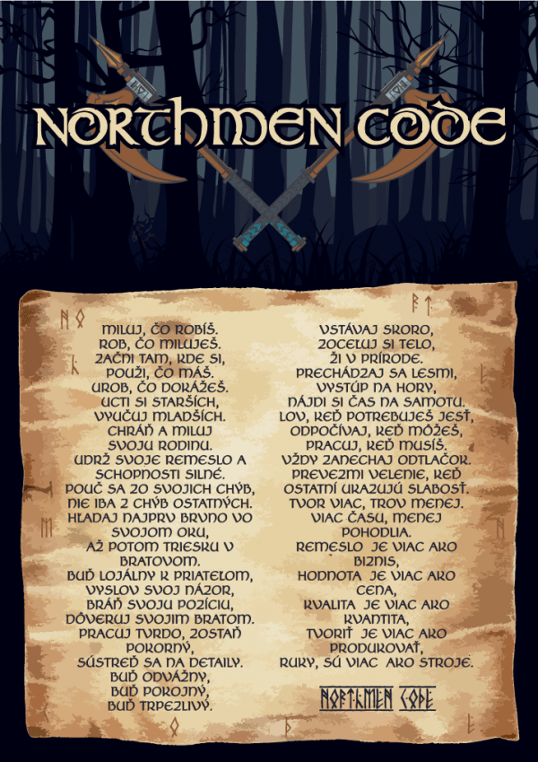 Northmen Code Poster 1 1