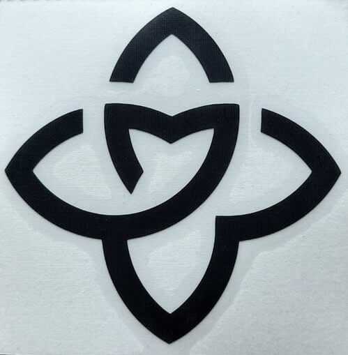 Nálepka - Logo Muzom.sk - reflexná 1